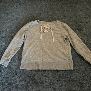 Old Navy medium gray sweat shirt